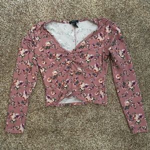 Forever 21 V Neck Top